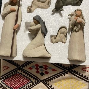 Willow Tree Nativity sculpted and hand-painted figurines, 6-piece set